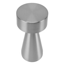 LED Portable Metal Table Lamp with Touch Sensor 3 Color Stepless Dimming Nightstand Desk Lamp Rechargeable Night Light Silver