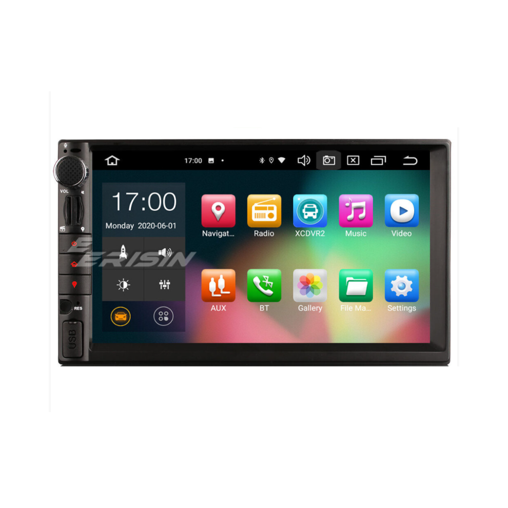 8-Core Android 10.0 Universal Double Din Gps Dsp Car Stereo Dab+ Sat Nav Bluetooth Carplay Wifi 737655204773