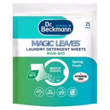 10 x Dr Beckmann Laundry Detergent Sheets Non-Bio 25 Sheets