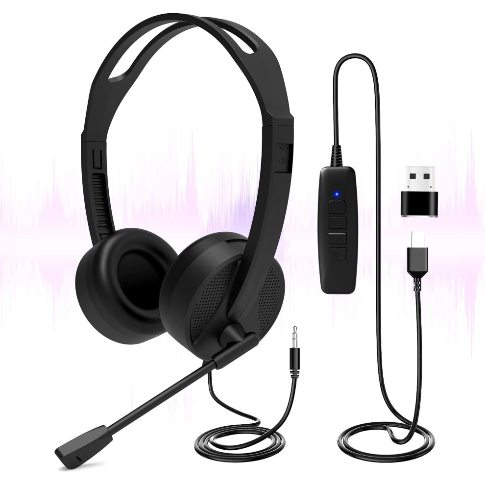 USB Headset with Microphone-image-OPC-PHC5V9C-NEW