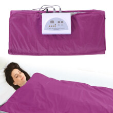 (Purple) Infrared Sauna Blanket With Zipper, Portable Sauna Blanket, Digital Far-Infrared Sauna Blanket