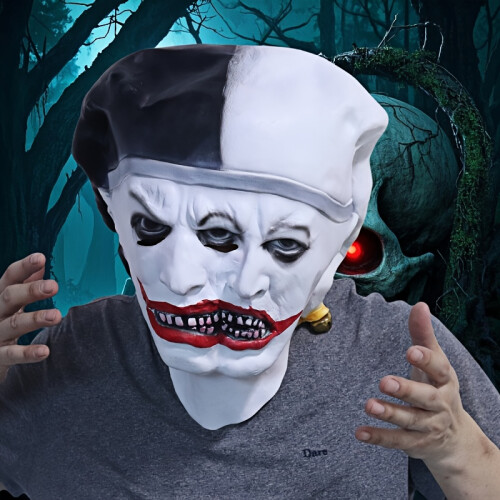 (Two-mouthed three-eyed monster) Low Price Halloween 3D High Elasticity ...