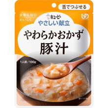 Kewpie Easy Menu Yasawaka okazu - pork miso soup - 100g Retort Soft food and eating utensils Retort