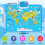 Interactive Talking World Animal Map for Kids Educational Touch Toy 4