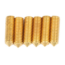 6x Gitarrensteg Sattelschrauben Gold