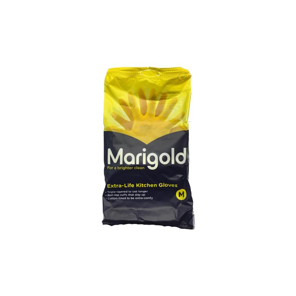 Marigold Extra Life Kitchen Gloves Medium 1 Pair-image-OPC-PHC8BH5-NEW