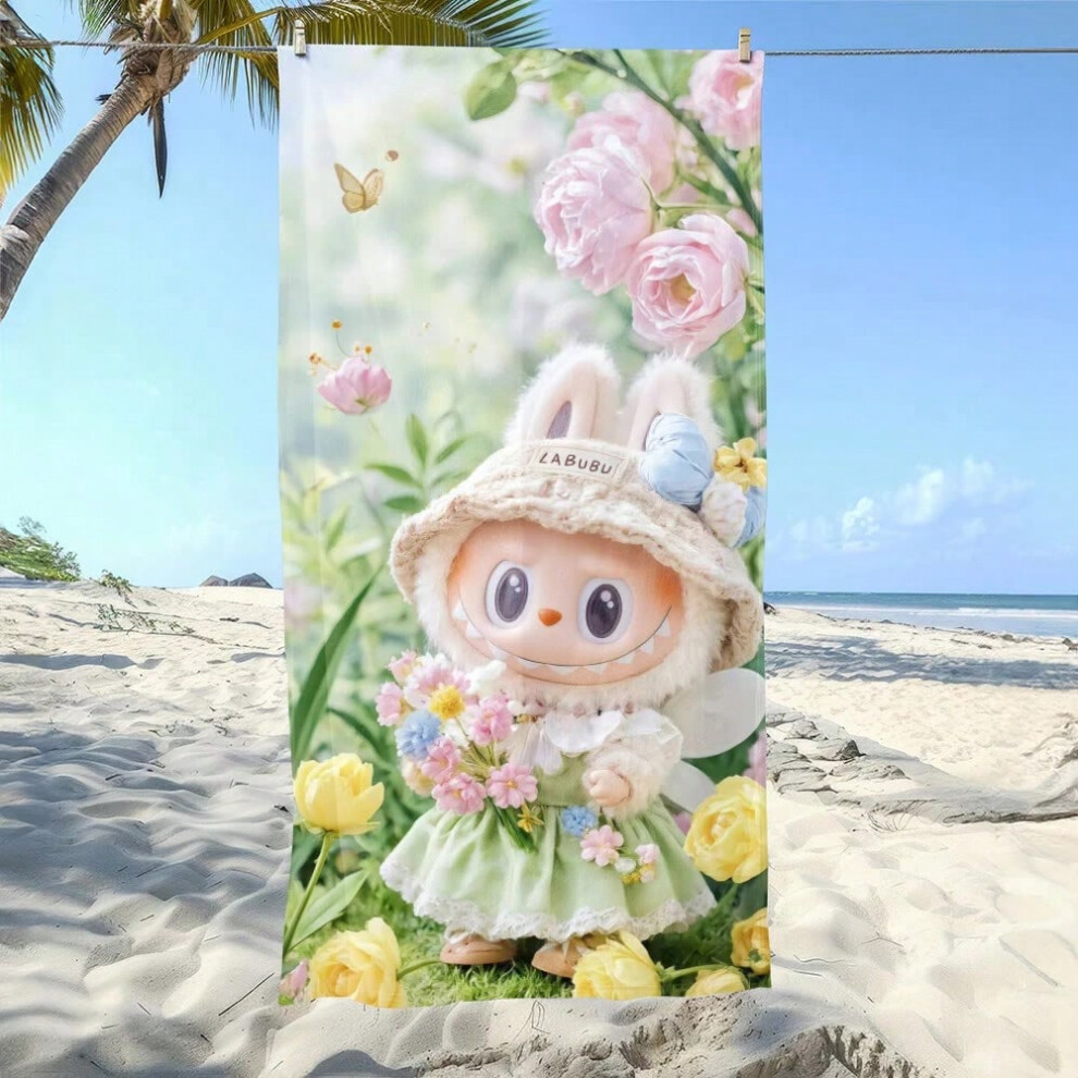 (7, 70x180cm) Adorable Cartoon-Print Beach Towels: Fun for Summer at the Shore! Suitable for towels, bath towels, beach towels-image-OPC-PHC8WZG-NEW