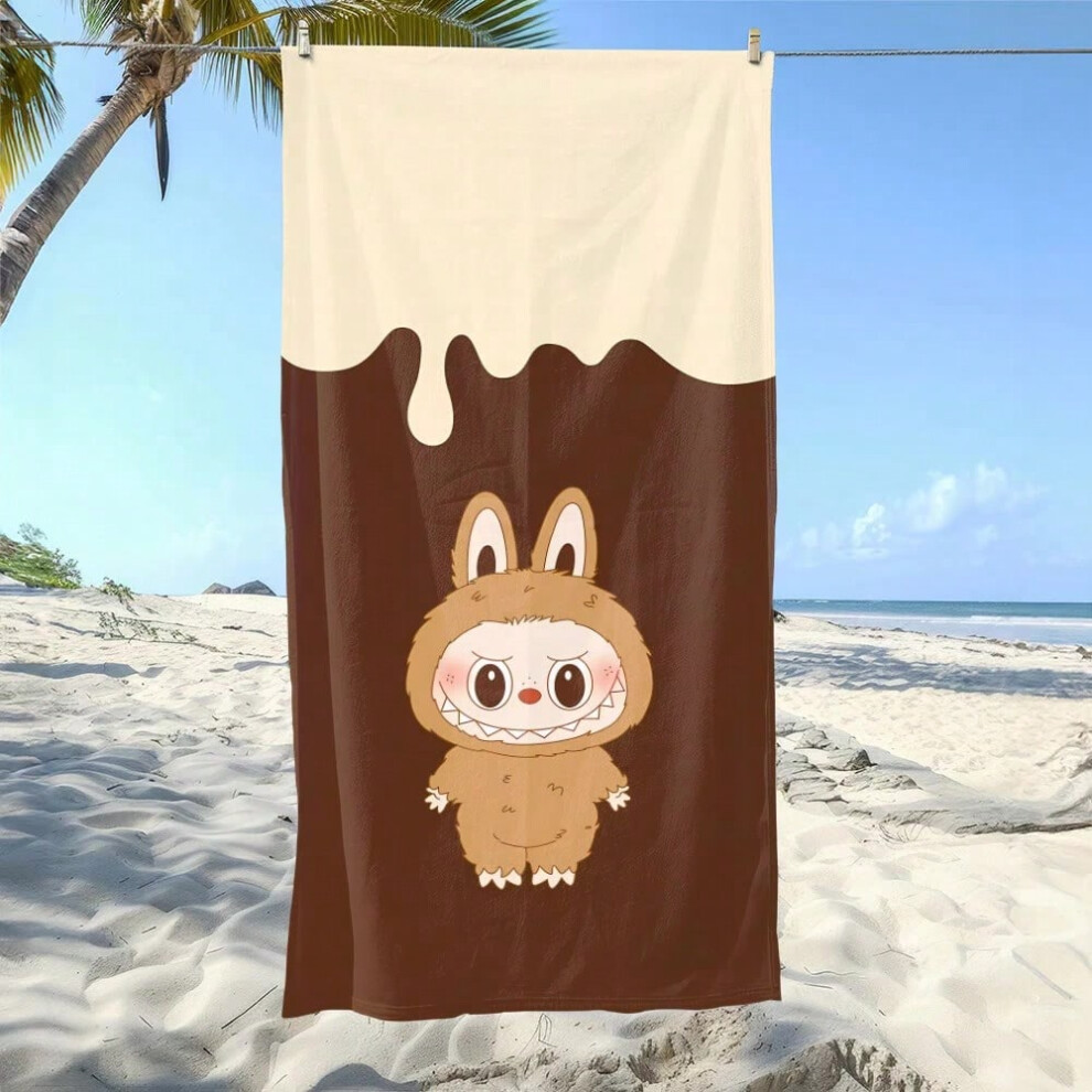 (17, 35x75cm) Adorable Cartoon-Print Beach Towels: Fun for Summer at the Shore! Suitable for towels, bath towels, beach towels-image-OPC-PHC8X5V-NEW