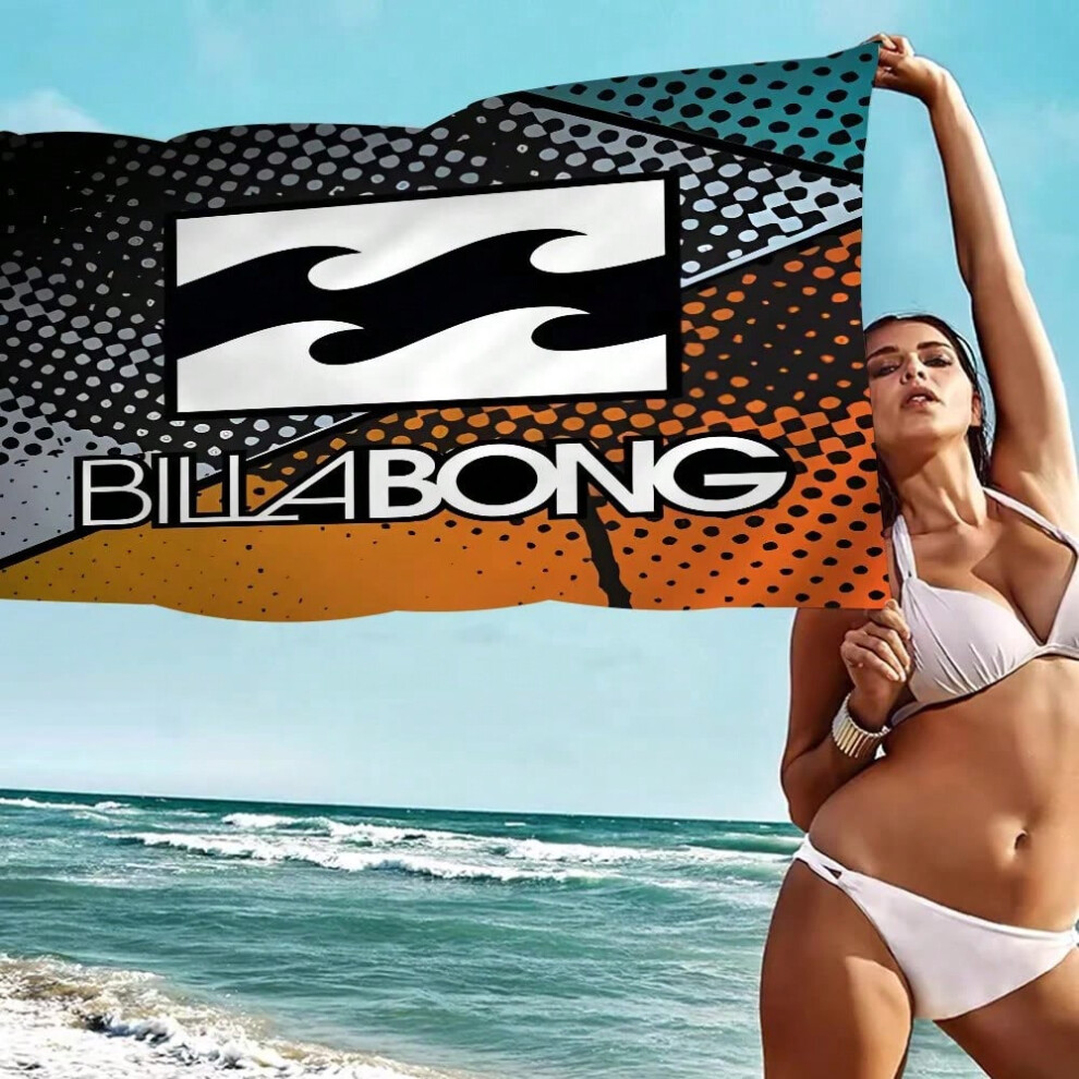 (z7, Cotton 76x182cm) Laumango Billabongs Beach Towel Colorful Bath Towels for Girl Microfiber Quick Dry Custom Sand Free Beach Yoga Spa Gym Pool-image-OPC-PHC8XF5-NEW