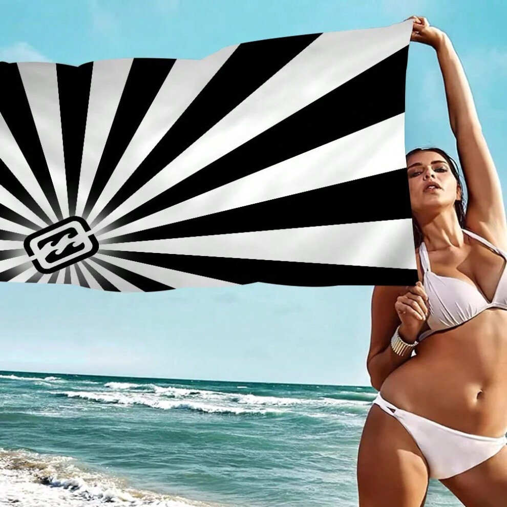 (z6, Polyester 80x160cm) Laumango Billabongs Beach Towel Colorful Bath Towels for Girl Microfiber Quick Dry Custom Sand Free Beach Yoga Spa Gym Pool-image-OPC-PHC8XF2-NEW