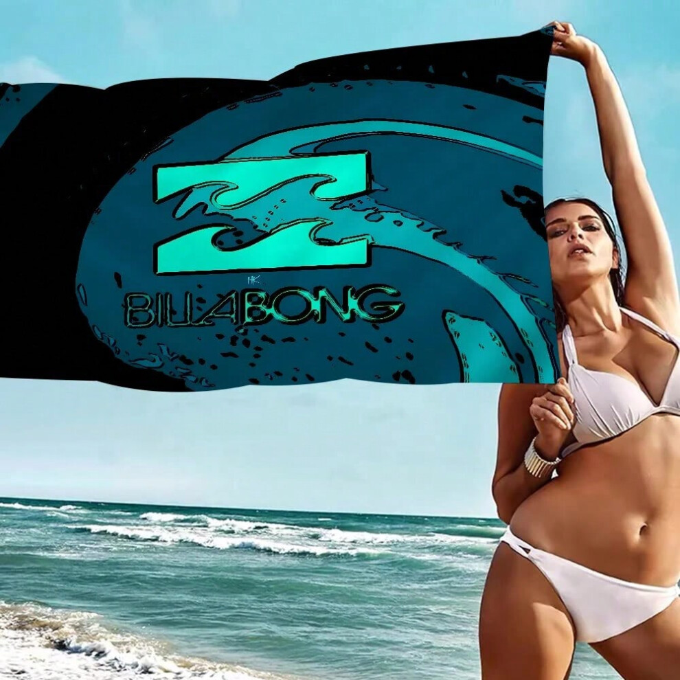 (z12, Polyester 80x160cm) Laumango Billabongs Beach Towel Colorful Bath Towels for Girl Microfiber Quick Dry Custom Sand Free Beach Yoga Spa Gym Pool-image-OPC-PHC8XGD-NEW