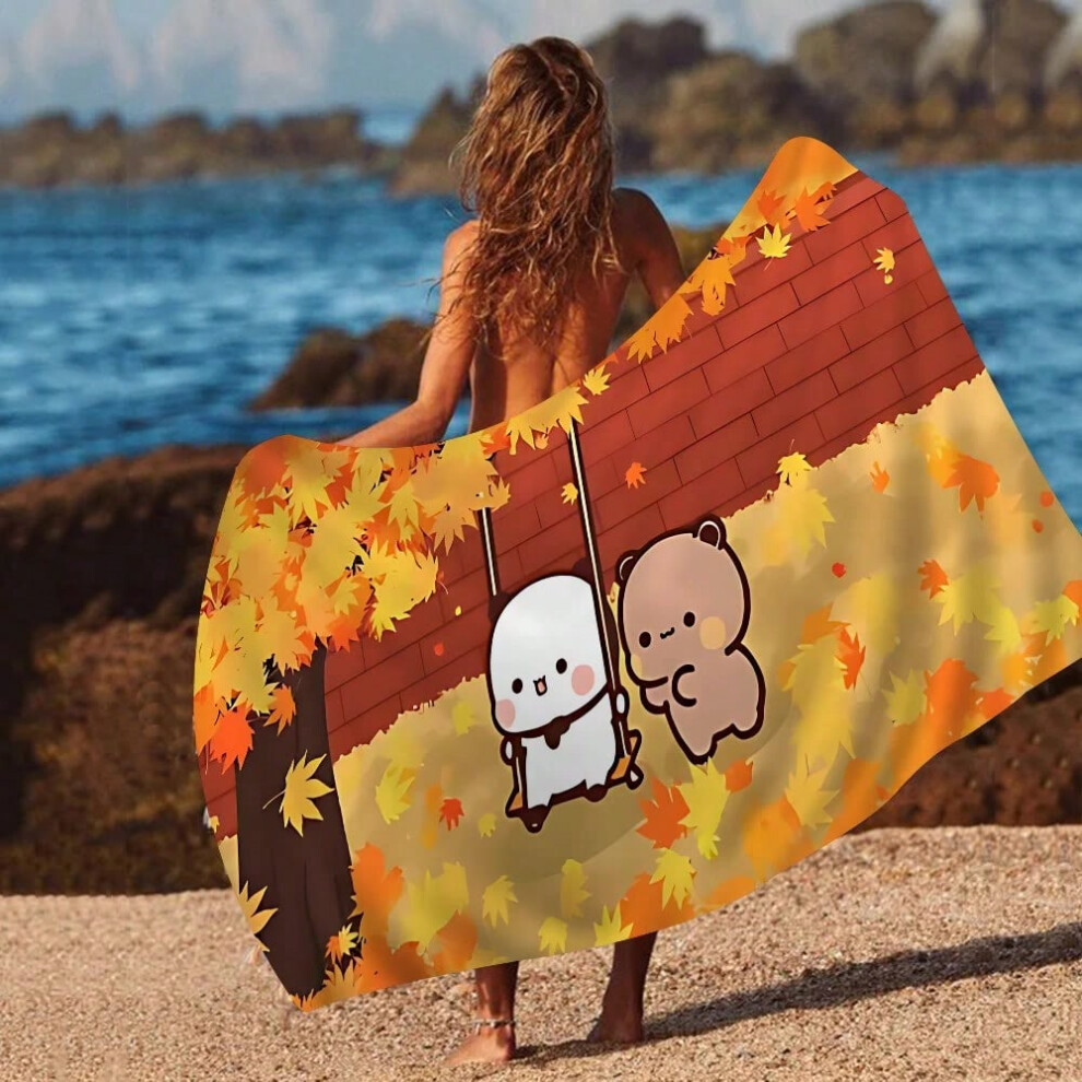 (z13, Cotton 30x30cm) Bubu And Dudu Beach Towel Cartoon Cute Summer Kids Large Bath Pool Beach Towel Microfiber Absorbent For Swimming Travel-image-OPC-PHC8XHN-NEW