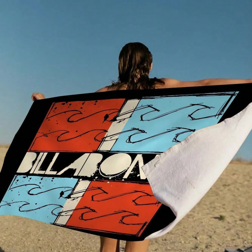 (z2, 50x100cm(20x40in)) B-Billabong Big Microfiber Beach Towels Quick Dry Towel Sand Beach Towels Pool Towel for Travel Swim Pool Yoga-image-OPC-PHC8YQD-NEW