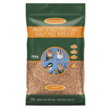 Johnston & Jeff Premium Wild Bird Food, Wheat Free with Suet 20 kg