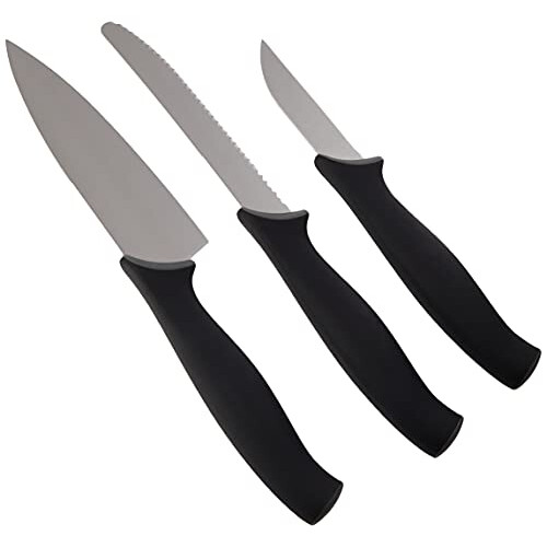 Kitchen Devils S8603017 Control Starter Set, Stainless Steel, Black, 3 PCE