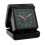 WIDDOP and Co. Wm Widdop Quartz Travel Alarm - Black case/dial 1