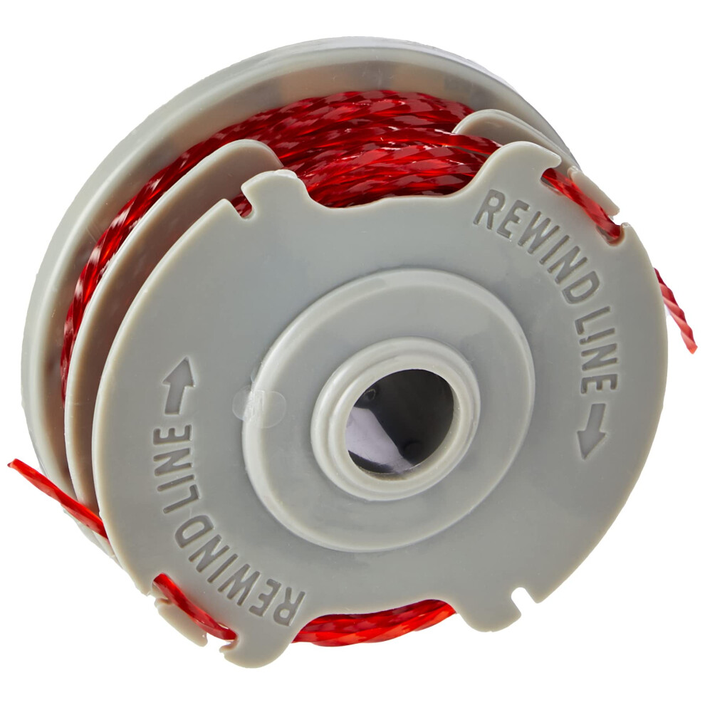 Flymo FLY021 Double Autofeed Spool and Line for Grass Trimmers - 599431790, Red