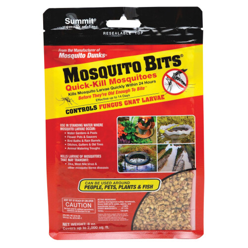 Summit 116-12 Quick Kill Mosquito Bits, 8-Ounce