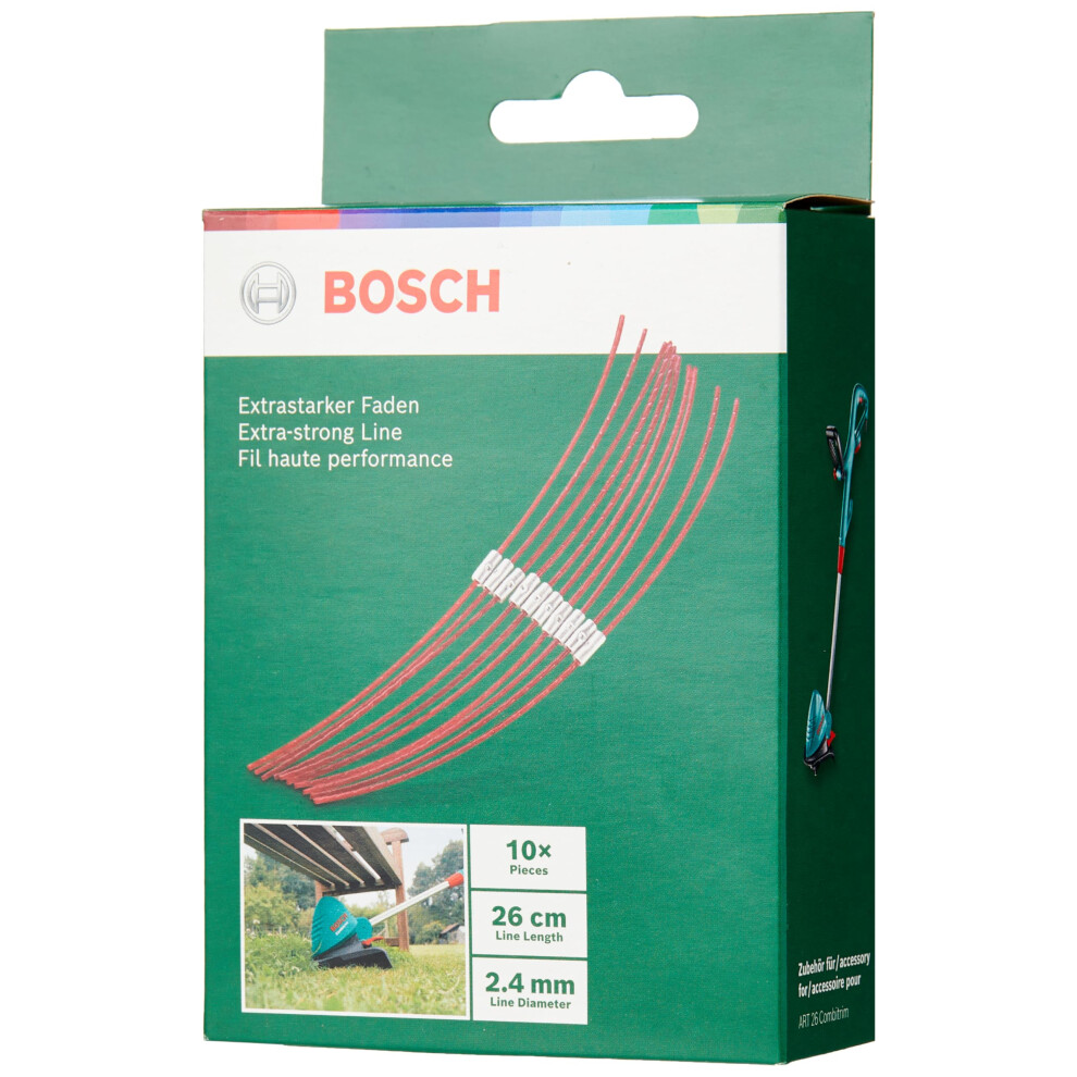Bosch F016800181 Extra-Strong Thread 26Cm (10 Pack) For 26 Combitrim