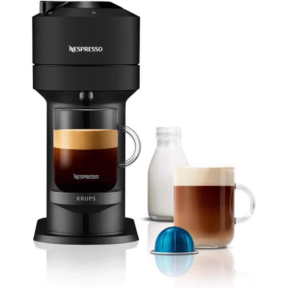 Nespresso Vertuo Next Coffee Machine, Centrifusion Technology, Wi-Fi and Bluetooth Enabled, Energy Saving Design, Multiple Cup Sizes, Compatible with
