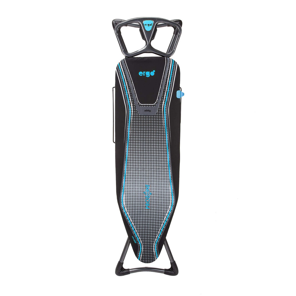 Minky Ergo Plus Ironing Board - Blue - 122 X 38 Cm