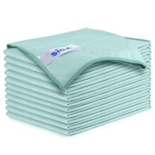 MR.SIGA Ultra Fine Microfibre Cloths for Glass, Pack of 12, 35 x 40cm