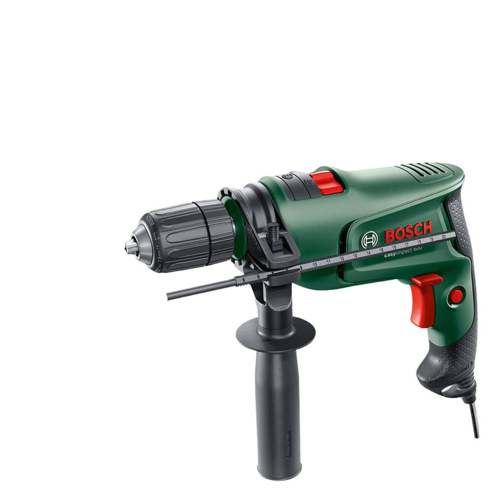 Bosch Light Electric Combi Drill Easyimpact 600 (600 W, In Carrying Case)