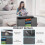 Clothes Storage Bag 4Pack 90L Large Capacity Solution Organizer for Clothes, Duvets, Comforters, Blankets, Bedding with Zip and Clear Window 3