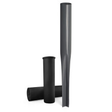 Flatro Rotary Washing Line Spike - Heavy Duty Powder Coated Metal Ground Spike for Rotary Washing Line with Two Plastic Adapters, Rotary Airer Ground
