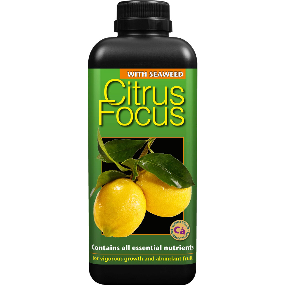 Growth Technology Ltd Citrus Focus Liquid Concentrated Fertiliser 1 Litre