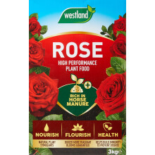 Westland Horse Manure and Plant Stimulant Enriched Rose Food, 3 kg