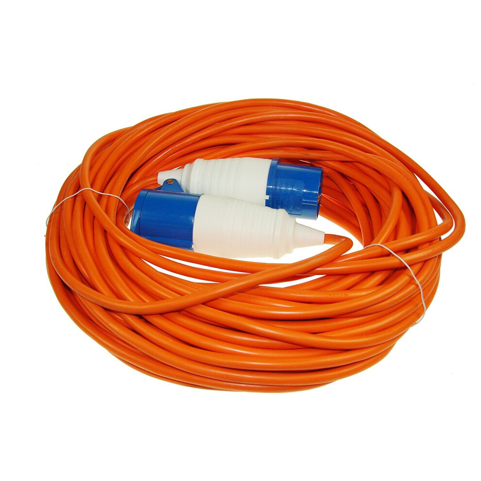 Maypole 230V 16 Amp 25 M Extension Orange Lead 5051220328349