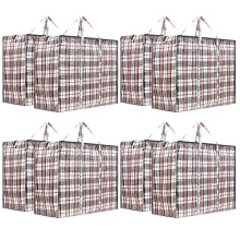DECO EXPRESS Laundry Bags Large - Strong Durable Storage Bags for Moving House Shopping and Laundry - Jumbo Reusable Zip Bag Storage Bags XXL