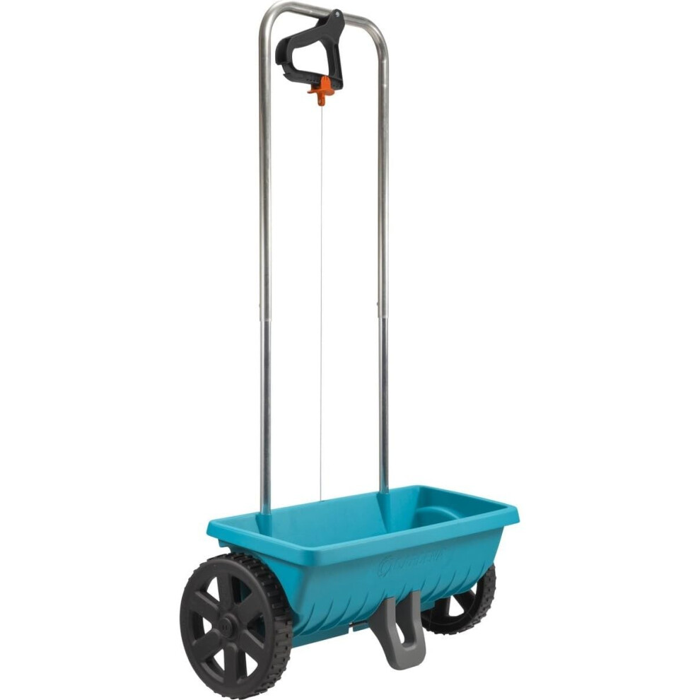 Gardena Spreader L: Universal Spreader for Delivering Fertiliser, Seeds and Salt, 45 cm Spreading Width, for About 400 m sq of Lawn Area, 12.5 Litre-image-OPC-PHC9C6C-NEW