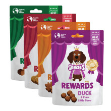 Denzel's Rewards Natural Dog Treats - High Value Training Variety Pack (4 Recipes) - RWDVARIETY4