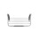 Croydex Croydex Aluminium Large Basket - Bathroom Storage Solution, Wall-Mounted Shower Caddy with Hooks, Chrome Bathroom Accessory, Rust-Free, Includes Wall 4