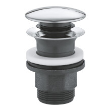 GROHE Waste Set with Push-Open Plug Chrome 40824000