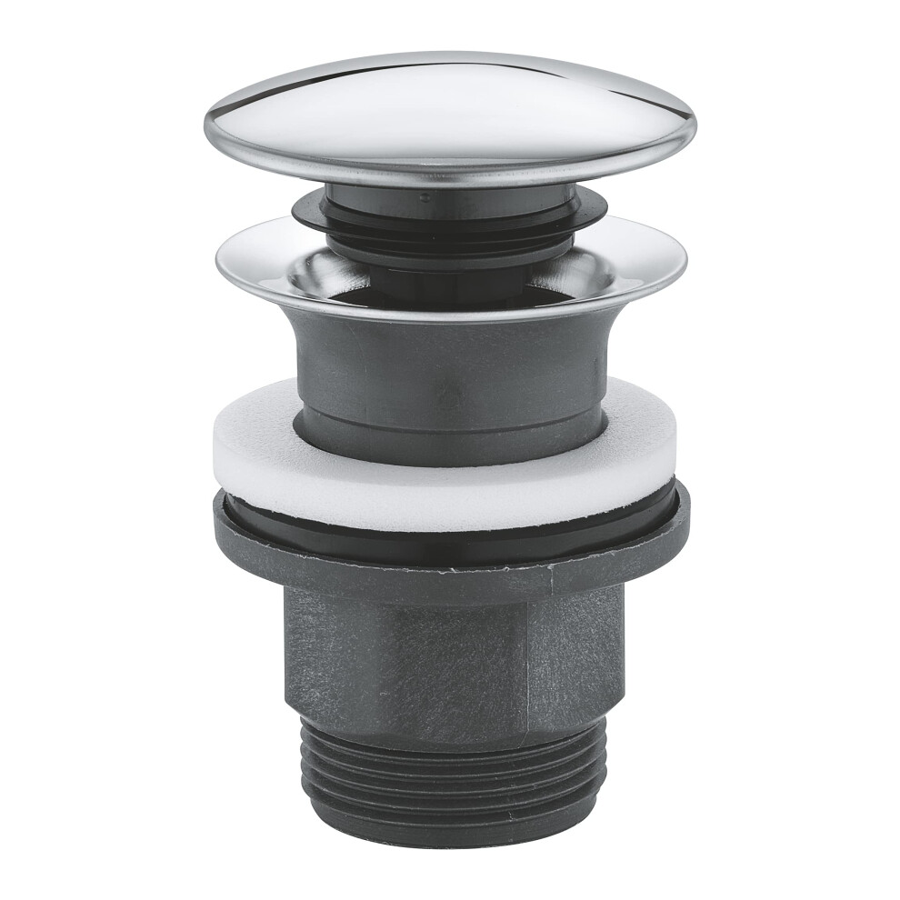 GROHE Waste Set with Push-Open Plug Chrome 40824000
