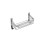 Croydex Croydex Aluminium Large Basket - Bathroom Storage Solution, Wall-Mounted Shower Caddy with Hooks, Chrome Bathroom Accessory, Rust-Free, Includes Wall 2
