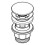 Grohe GROHE Waste Set with Push-Open Plug Chrome 40824000 4