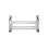 Croydex Croydex Aluminium Large Basket - Bathroom Storage Solution, Wall-Mounted Shower Caddy with Hooks, Chrome Bathroom Accessory, Rust-Free, Includes Wall 3