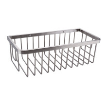 Konhard CS004 Solid Stainless Steel Bathroom Shower Caddy Wall Mount, Brushed Steel