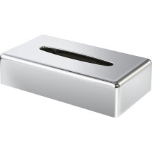 Corby Devon Chrome Rectangle Tissue Box Cover