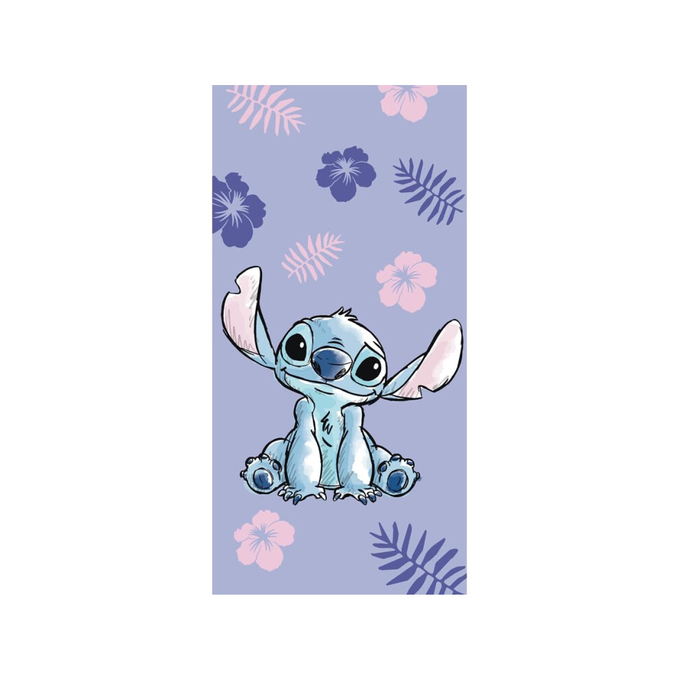 Disney Lilo and Stitch Bath Towel Beach Towel Alien Multicolored 70 x 140 cm 100% Cotton-image-OPC-PHC9CXP-NEW