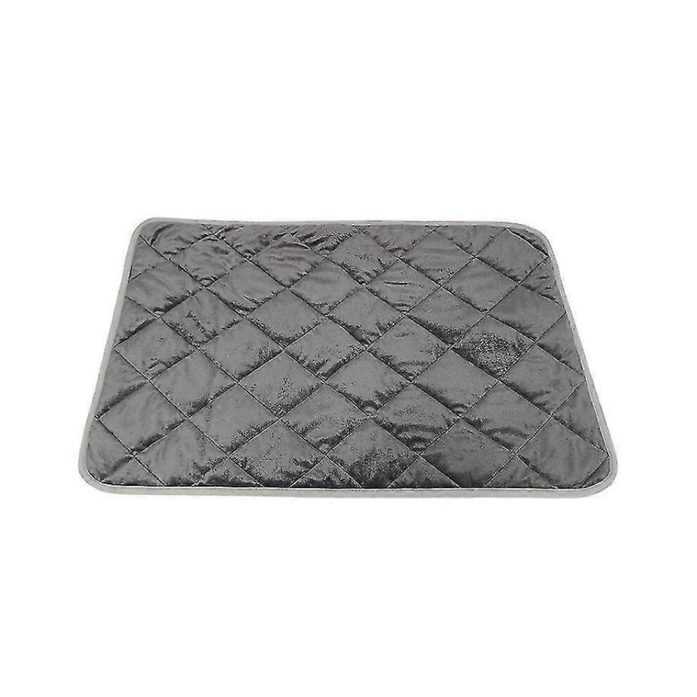 (L)Pet Self Heating Pad Dog Warming Bed Cat Blanket Warming Pad Cat Dog Pet Heating Pad Warming Pad