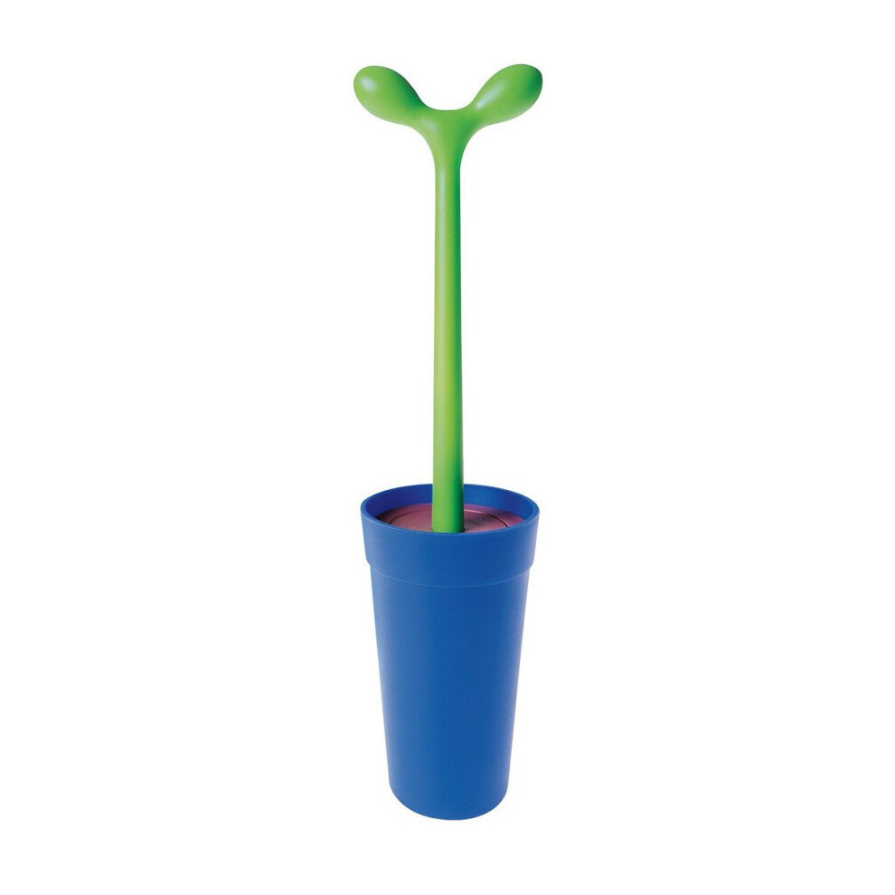 Alessi Asg04 Az Toilet Brush - Toilet Brushes (Floor Standing, Multi) Light/Blue