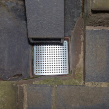 Simply Hardware? Square Drain Guard/Swirl Cover - 4 Inch up to 9 Inch Stainless Steel - Keep Drains Clear from Leaves & Debris - 8.5" x 8.5" (216mm x