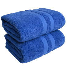 FB 2x Extra Large Super Jumbo Bath Sheets (100 x 200 cm-600 GSM) Luxury 100% Egyptian Combed Cotton Towel Super Soft Premium Hotel Quality Quick Dry
