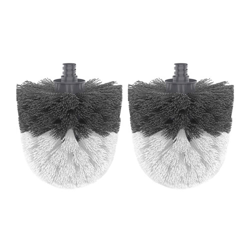 MR.SIGA Premium Toilet Bowl Brush Replacement Head, 2 Pack