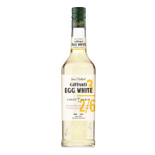 GIFFARD - Egg White Syrup - French Recipe and Manufactured - Technical and Sophisticated - 700ml, 0.0% vol, 70cl